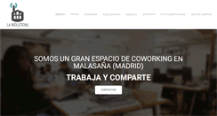 Desktop Screenshot of laindustrialservicios.com