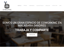 Tablet Screenshot of laindustrialservicios.com